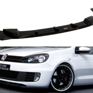 Maxton Design Передний сплиттер VW Golf VI GTI