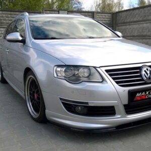 Maxton Design Передний сплиттер VW Passat B6 R-Line