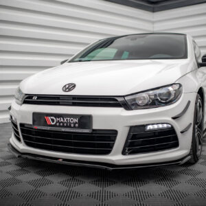 Maxton Design Передний сплиттер VW SCIROCCO R версия 2