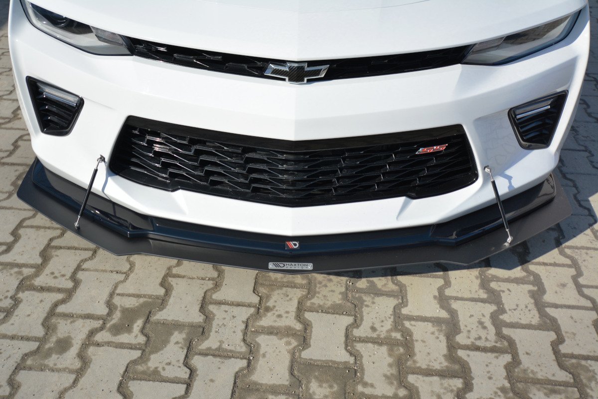 Maxton Design Гибридный передний сплиттер для Chevrolet Camaro 6-го поколения, фаза I, 2SS Coupe. — изображение 3
