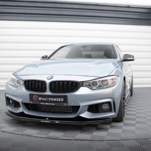 Maxton Design Передний гибридный сплиттер для BMW 4 Coupe / Gran Coupe / Cabrio M-Pack F32 / F36 / F33
