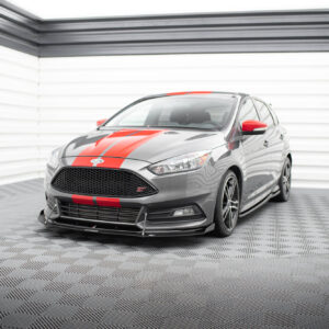 Maxton Design Передний сплиттер для гибридной версии V.2 Ford Focus ST Mk3 FL