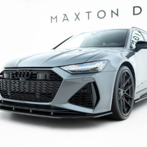 Maxton Design Передний сплиттер из препрег-карбона для Audi RS6 C8 / C8 Facelift