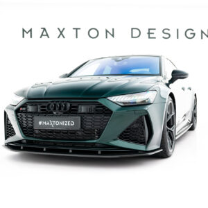 Maxton Design Передний сплиттер из препрег-углеродного волокна для Audi RS7 C8