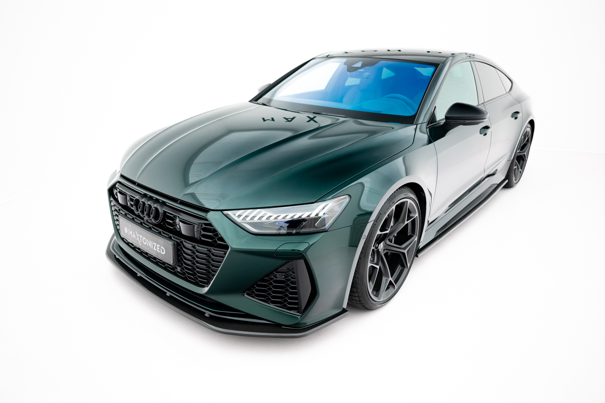 Maxton Design Передний сплиттер из препрег-углеродного волокна для Audi RS7 C8 — изображение 3