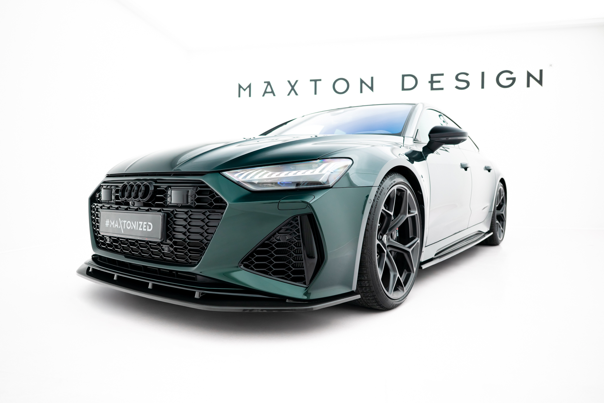 Maxton Design Передний сплиттер из препрег-углеродного волокна для Audi RS7 C8 — изображение 6