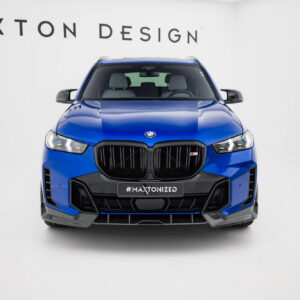 Maxton Design Передний сплиттер из препрег-карбона для BMW X5 M-Pack G05 (рестайлинг).
