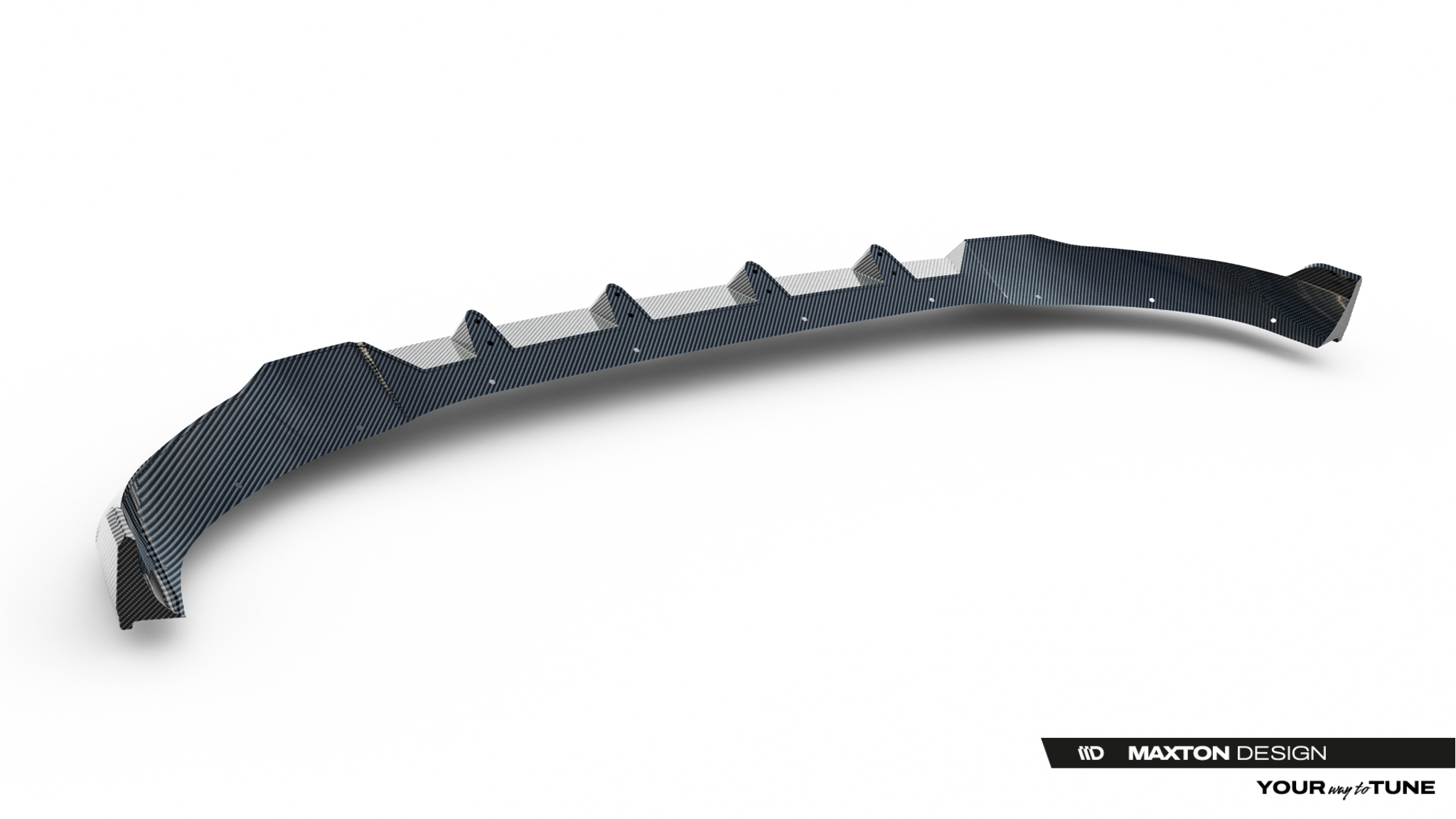 Maxton Design Передний сплиттер из препрег-карбона для BMW X7 M-Pack G07 — изображение 12