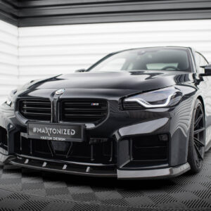 Maxton Design Передний сплиттер из препрег-углеродного волокна V.2 для BMW M2 G87