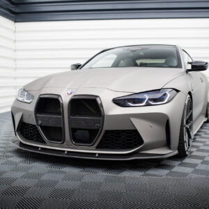 Maxton Design Передний сплиттер из препрег-углеродного волокна V.3 для BMW M4 G82 / M3 G80