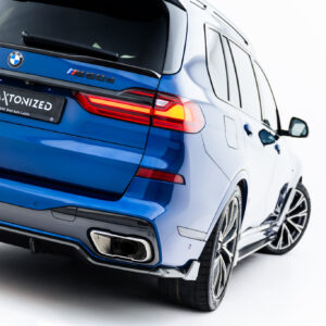 Maxton Design Задний диффузор из препрег-карбона для BMW X7 M-Pack G07 / G07 Facelift (версия с фаркопом)