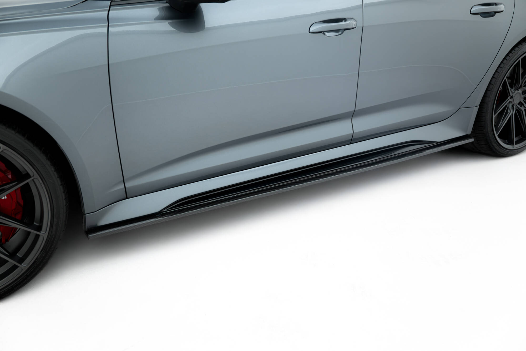 Maxton Design Боковые пороги из препрег-карбона для Audi RS6 C8 / C8 Facelift