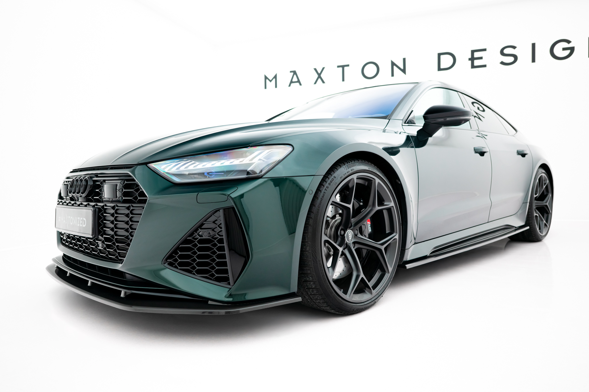 Maxton Design Боковые пороги из препрег-карбона для Audi RS7 C8 — изображение 4