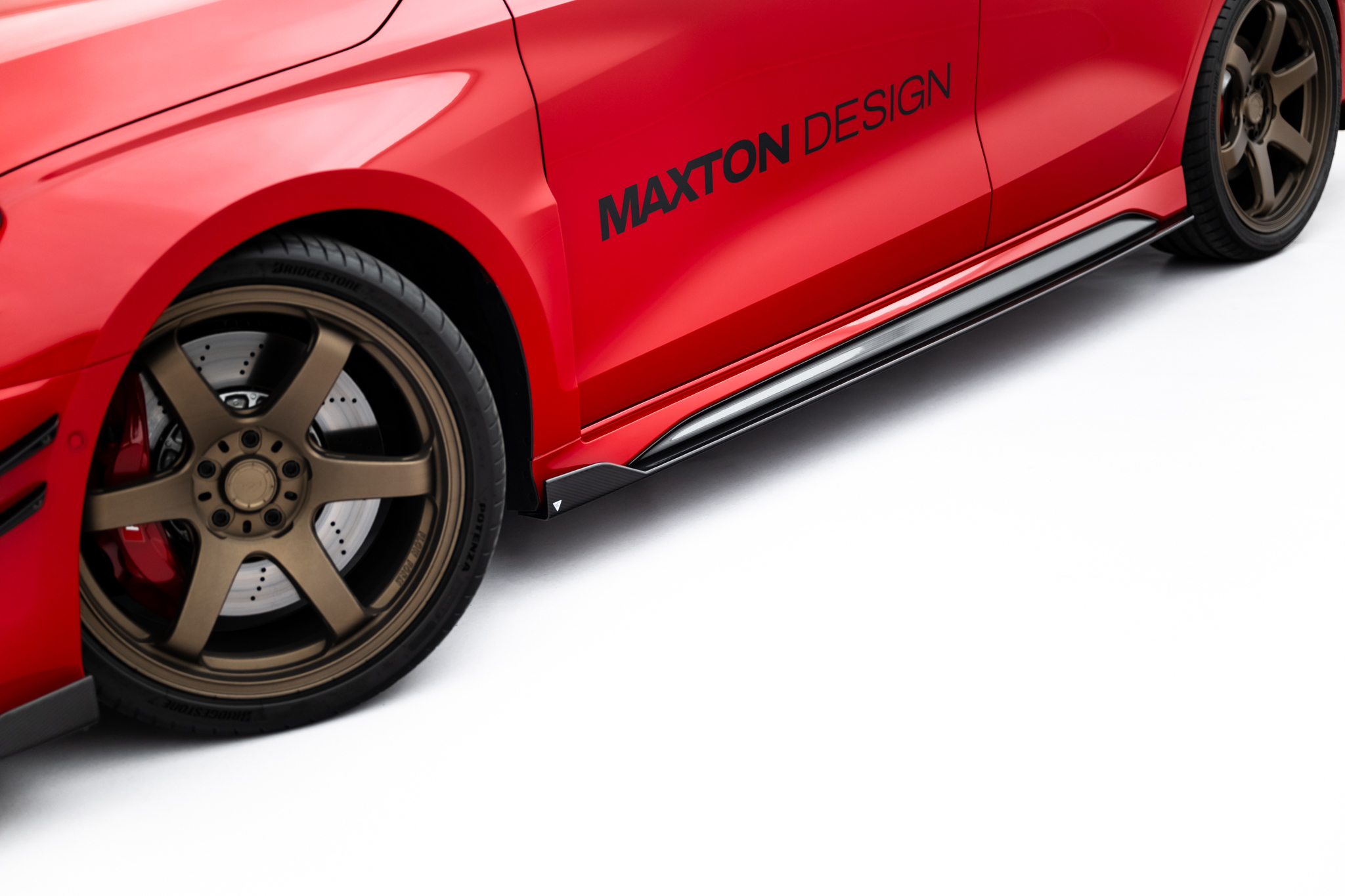 Maxton Design Боковые пороги из препрег-карбона, версия 1, для Audi RS3 Sedan / Sportback 8Y / 8Y Facelift — изображение 12
