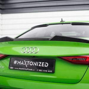 Maxton Design Спойлер на заднюю дверь из препрег-карбона для Audi RS3 / S3 / A3 S-Line / Standard Sedan 8Y