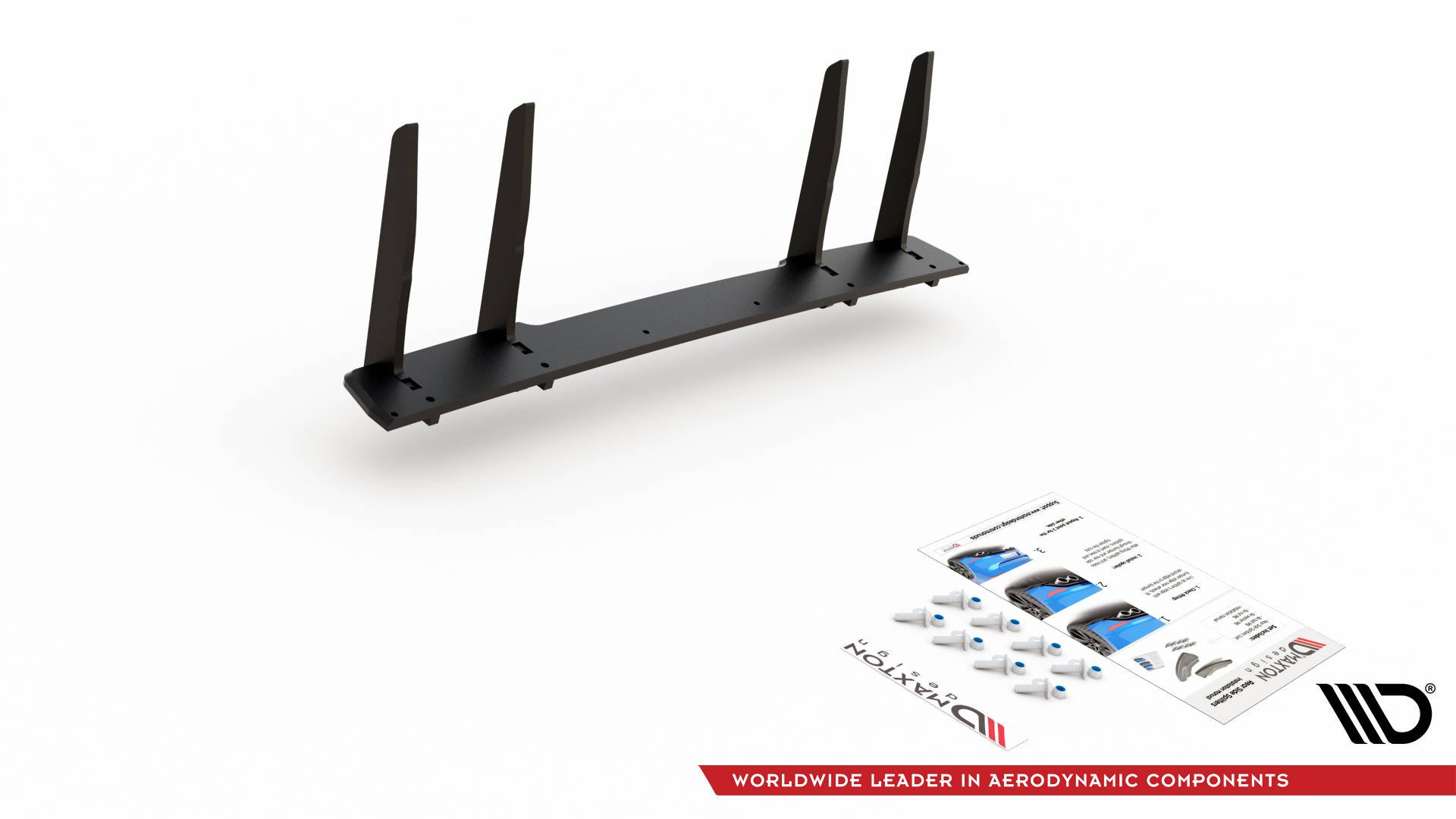 Maxton Design Задний диффузор Racing Durability для Toyota GR Yaris Mk4 — изображение 6