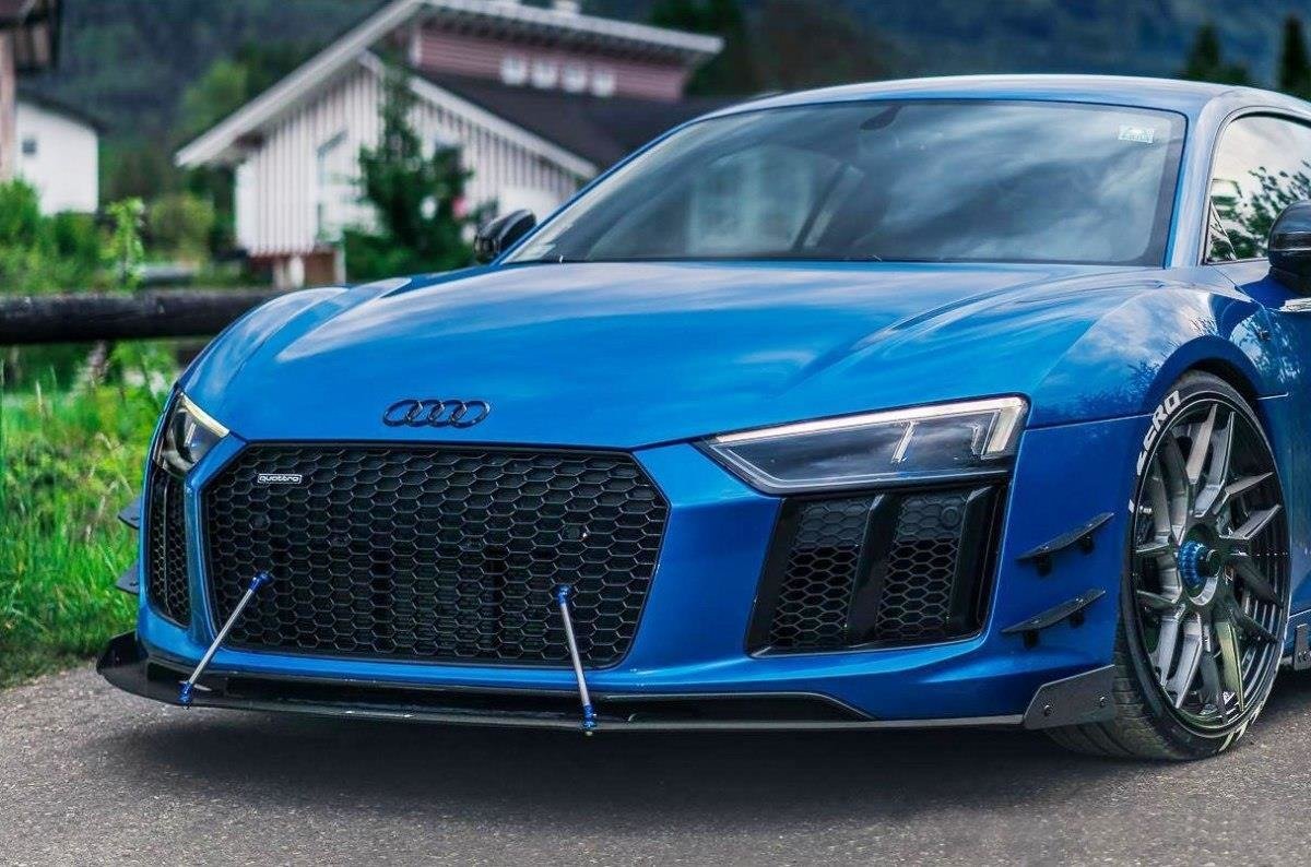 Maxton Design Гоночный передний сплиттер для Audi R8 Mk.2 — изображение 4