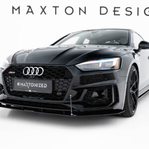 Maxton Design Передний сплиттер Racing Front Splitter V.1 для Audi RS5 Coupe / Sportback F5