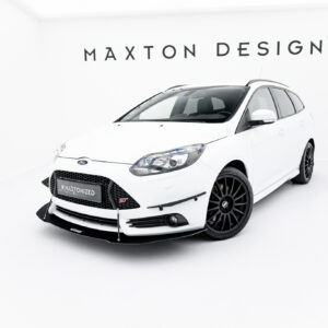 Maxton Design Передний сплиттер Racing Front Splitter V.1 для Ford Focus ST Mk3