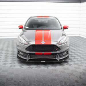 Maxton Design Передний сплиттер Racing Front Splitter V.1 для Ford Focus ST Mk3 FL