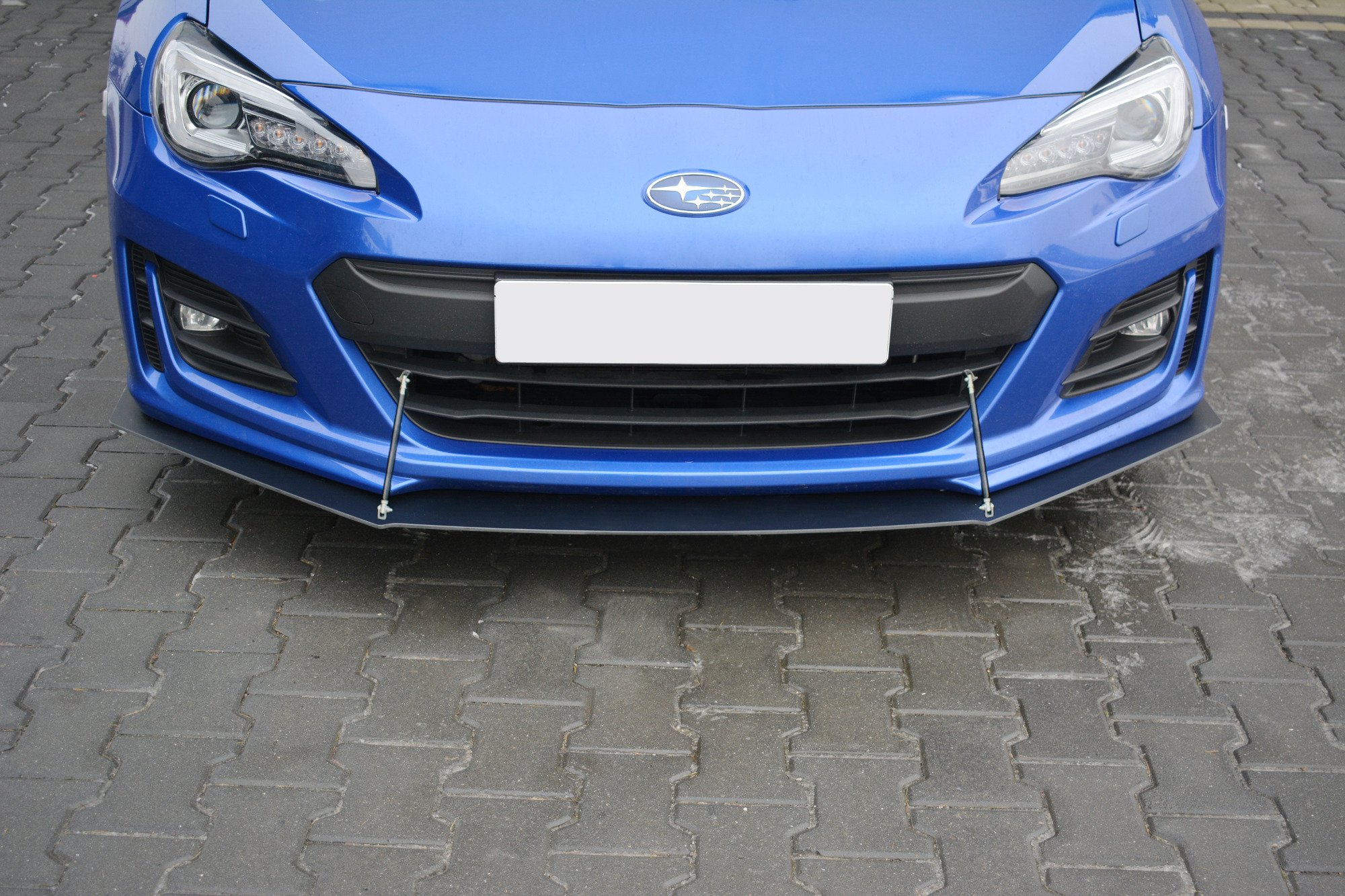 Maxton Design Передний сплиттер Racing Front Splitter V.1 для Subaru BRZ Mk1 Facelift