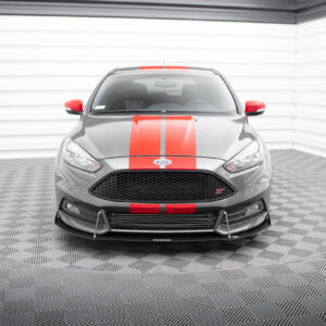 Maxton Design Передний сплиттер Racing Front Splitter V.2 для Ford Focus ST Mk3 FL