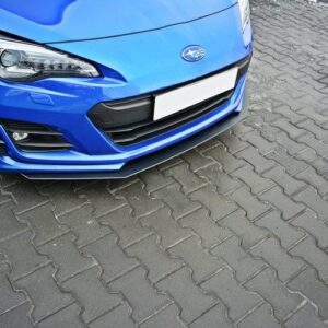 Maxton Design Передний сплиттер Racing Front Splitter V.2 для Subaru BRZ Mk1 Facelift