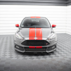 Maxton Design Передний сплиттер Racing Front Splitter V.3 для Ford Focus ST Mk3 FL