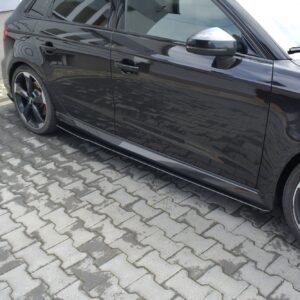 Maxton Design Гоночные боковые юбки-диффузоры V.1 для Audi RS3 8V FL Sportback