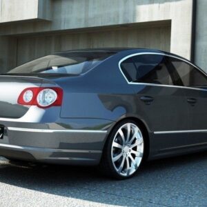 Maxton Design Задний бамперный спойлер VW Passat B6 (в стиле R-Line) седан