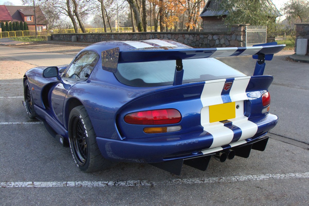 Maxton Design Задний диффузор Dodge VIPER GTS — изображение 2