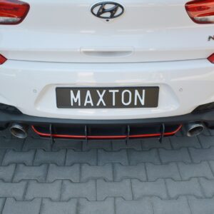Maxton Design Задний диффузор Hyundai I30 Mk3 N