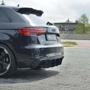Maxton Design Задний диффузор V.1 для Audi RS3 8V FL Sportback