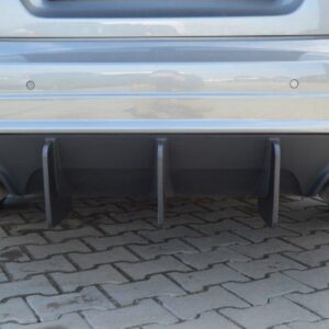 Maxton Design Задний диффузор v1 Mercedes C W204 AMG-Line (рестайлинг)