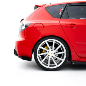 Maxton Design Задние боковые брызговики Mazda 3 MPS Mk1, европейская версия