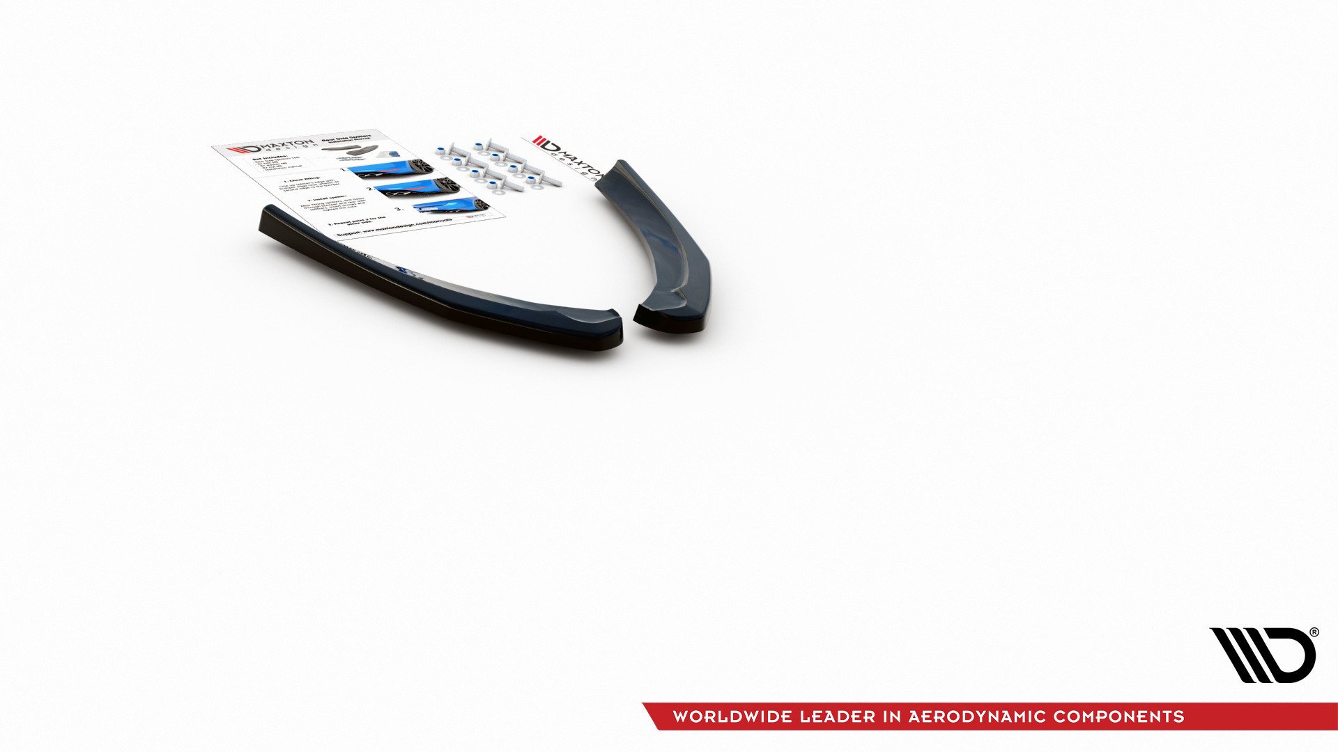 Maxton Design Задние боковые спойлеры Abarth 124 Spider — изображение 7