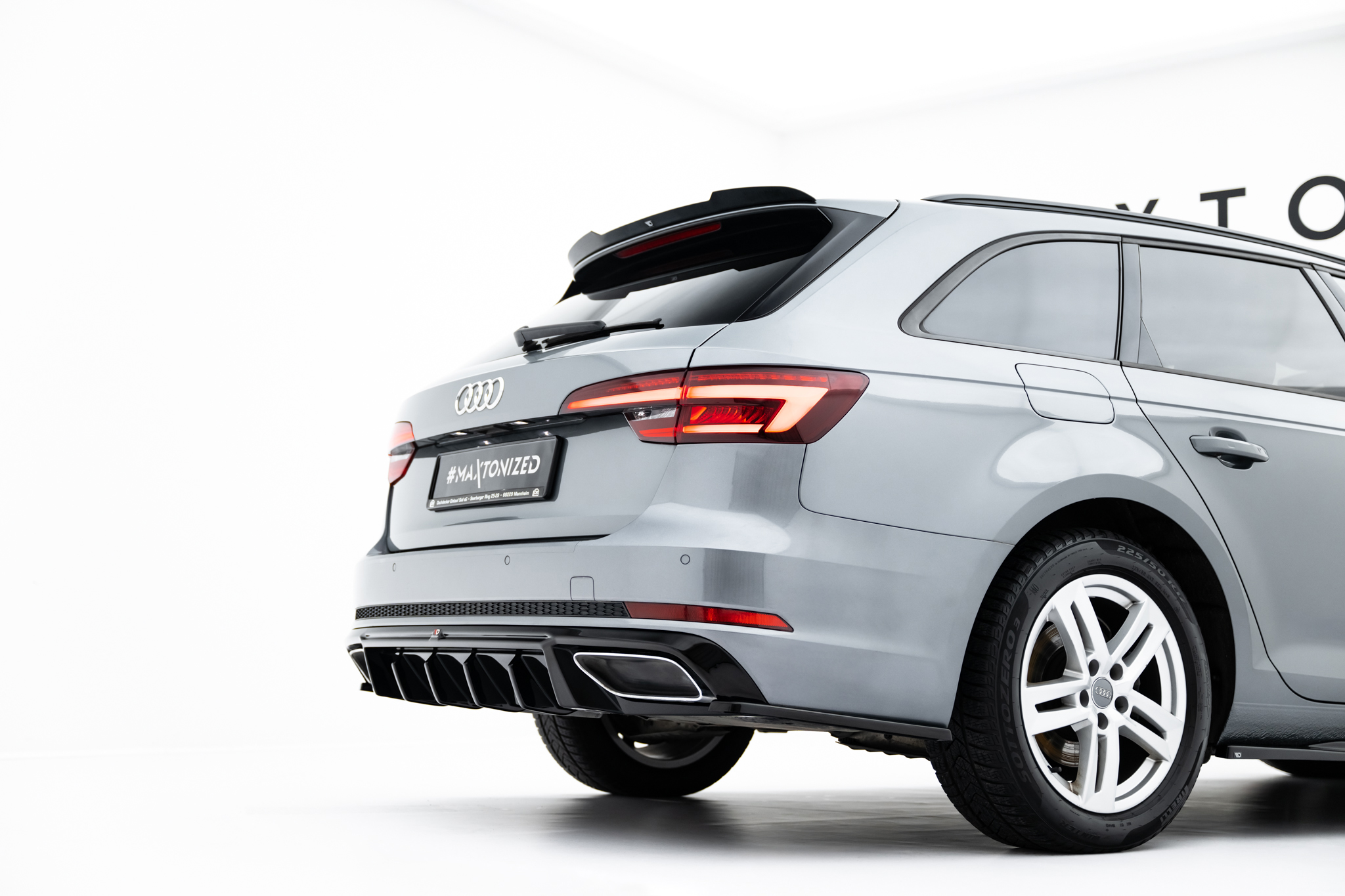 Maxton Design Задние боковые сплиттеры для Audi A4 / A4 S-Line / S4 Sedan / Avant B9 — изображение 5