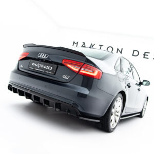 Maxton Design Задние боковые сплиттеры Audi A4 B8 после рестайлинга