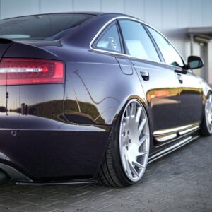 Maxton Design Задние боковые сплиттеры для Audi A6 S-Line C6 / C6 FL Седан / Avant