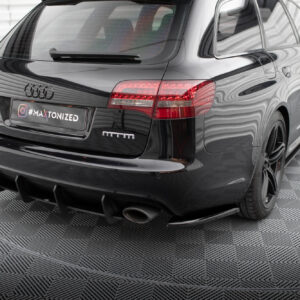 Maxton Design Задние боковые сплиттеры Audi RS6 Avant C6