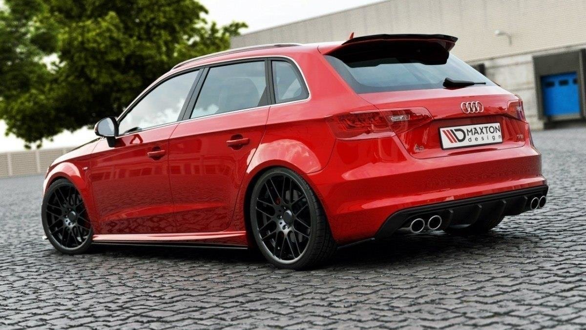 Maxton Design Задние боковые сплиттеры для Audi S3 / A3 S-Line 8V хэтчбек / спортбэк