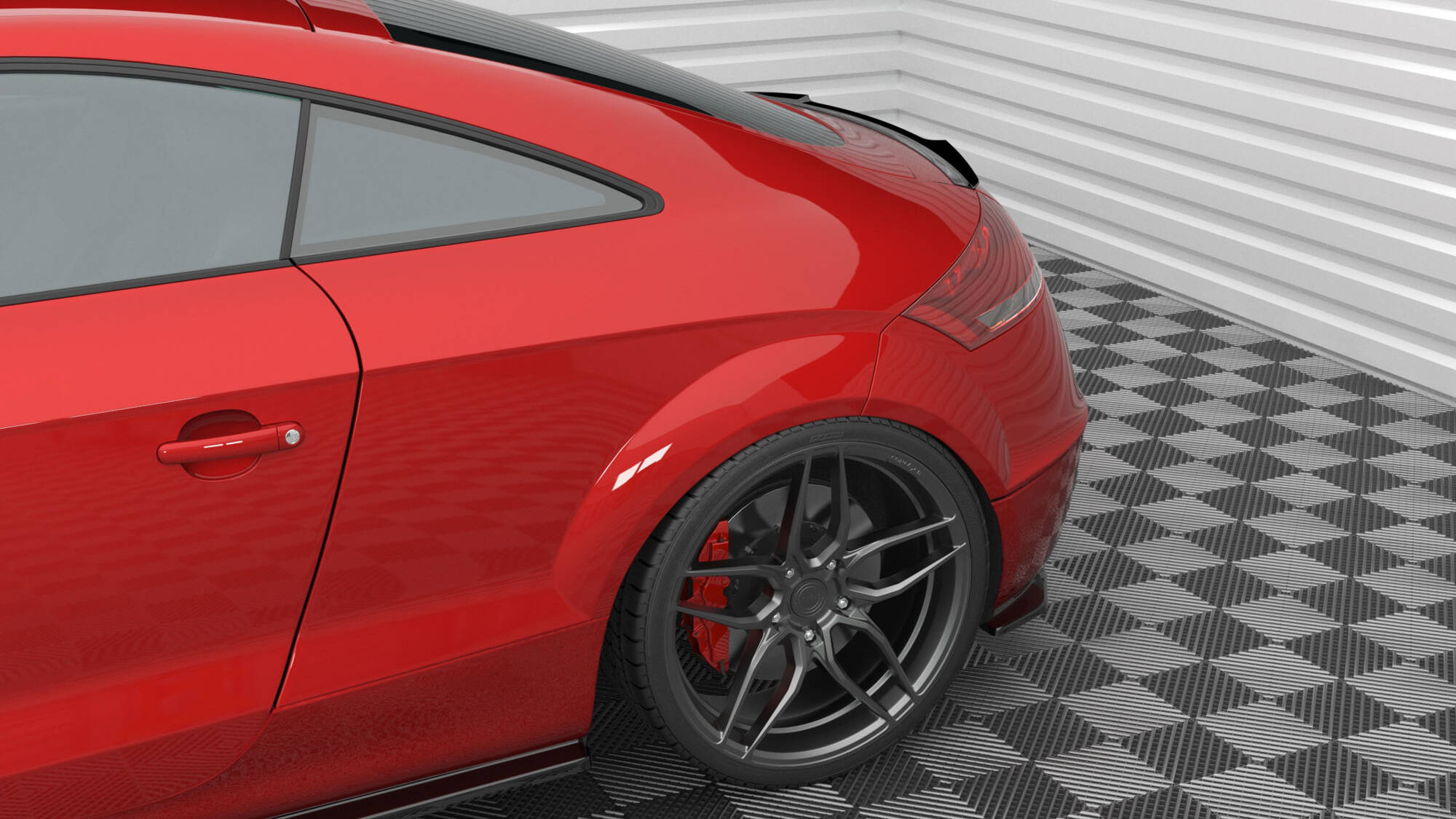 Maxton Design Задние боковые спойлеры для Audi TT 3.2 V6 8J — изображение 2