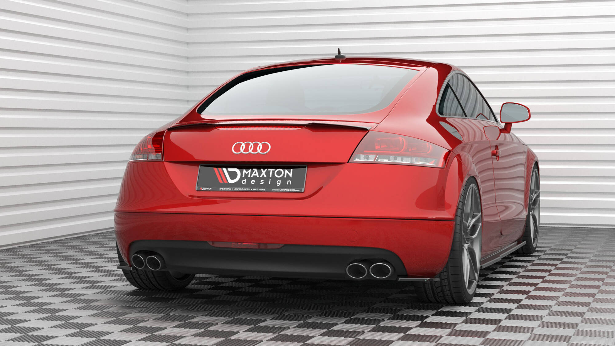 Maxton Design Задние боковые спойлеры для Audi TT 3.2 V6 8J