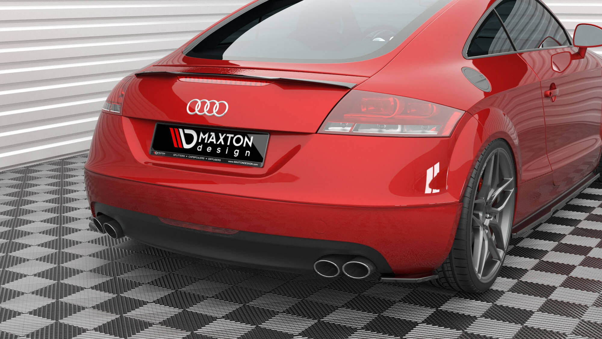 Maxton Design Задние боковые спойлеры для Audi TT 3.2 V6 8J — изображение 4