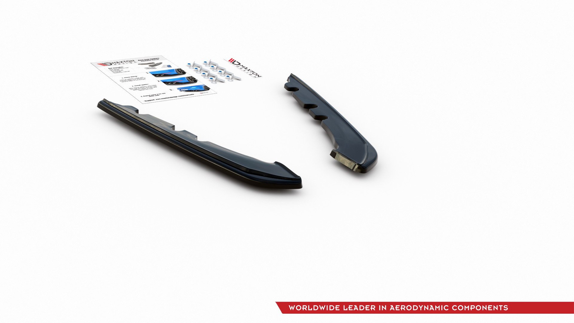 Maxton Design Задние боковые спойлеры для BMW 3 E91 (рестайлинг) — изображение 7