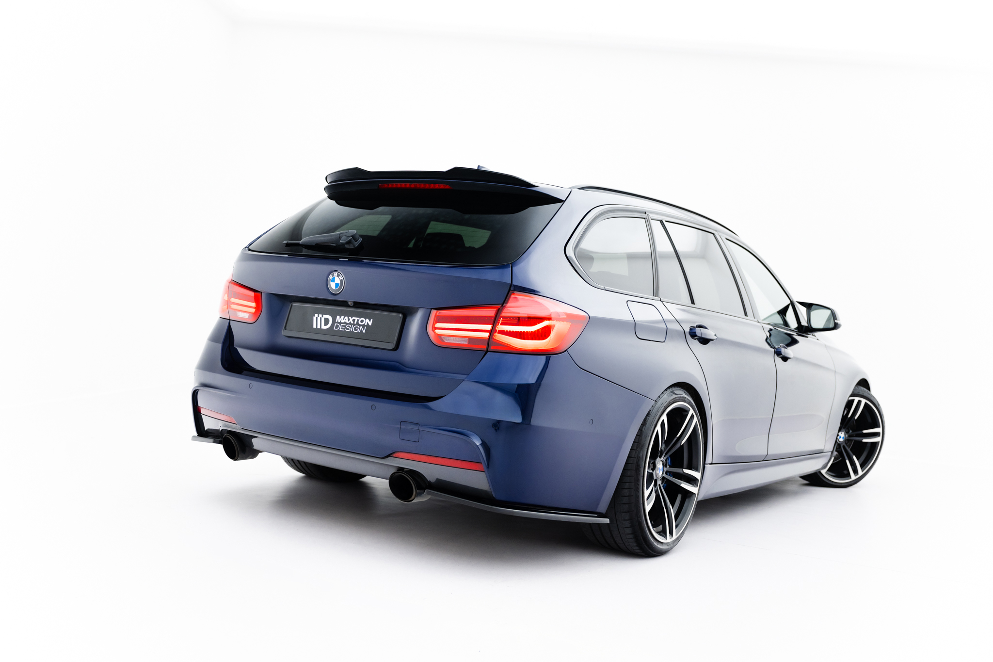 Maxton Design Задние боковые сплиттеры BMW 3 M-Pack Седан / Универсал F30 / F30 Фейслифт / F31 / F31 Фейслифт — изображение 5