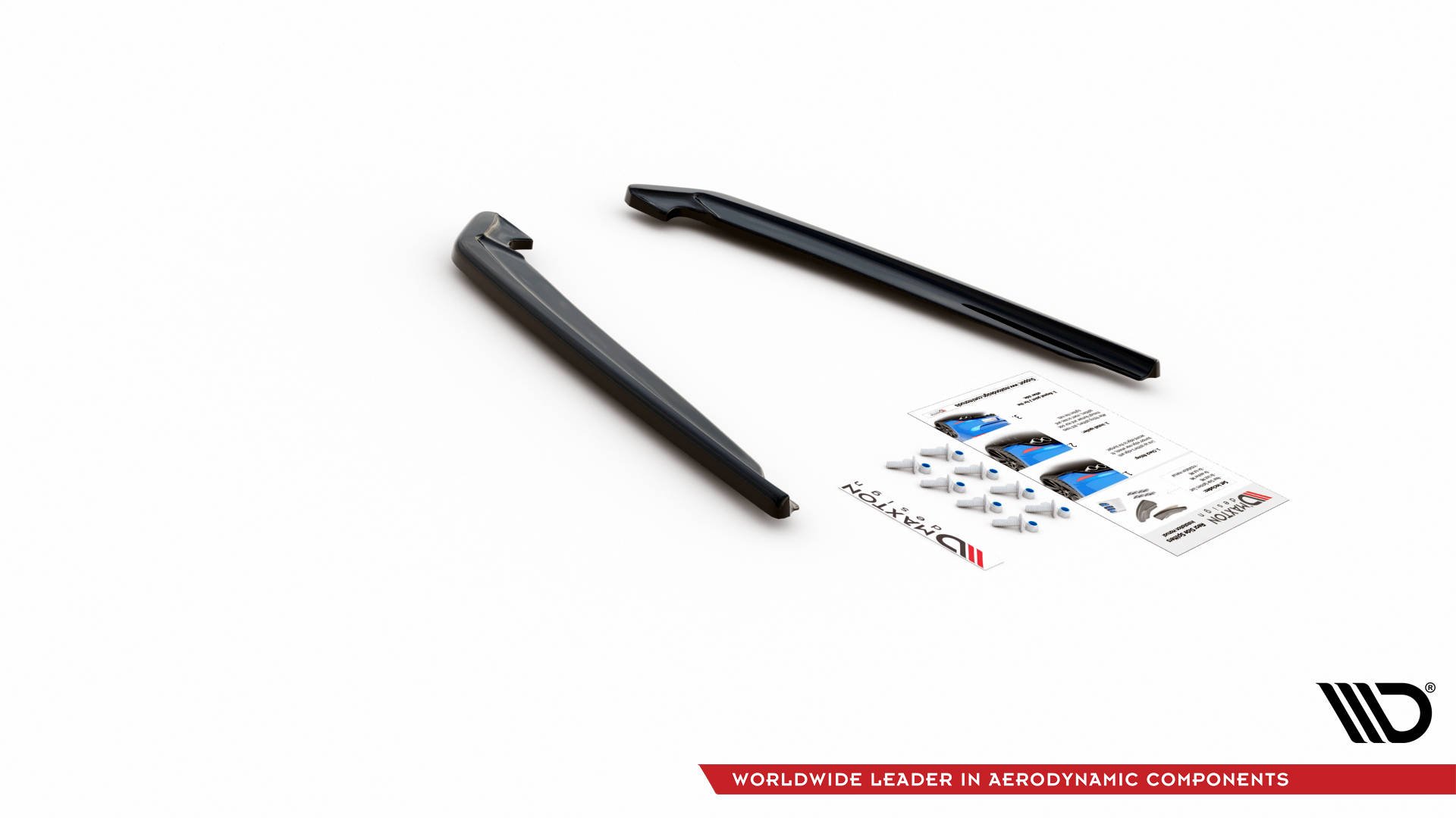 Maxton Design Задние боковые сплиттеры BMW 5 G30 Facelift M-Pack — изображение 4