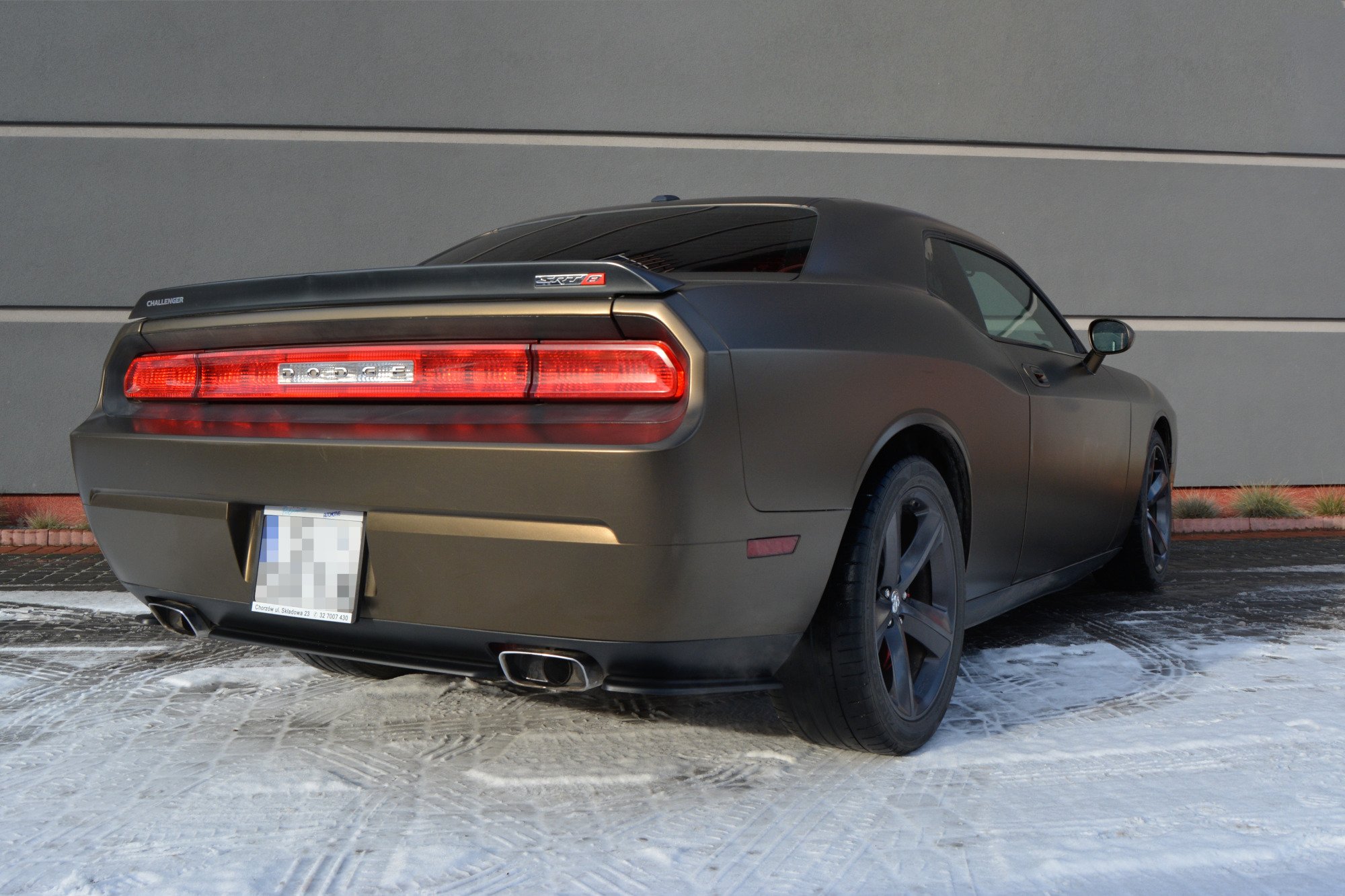 Maxton Design Задние боковые сплиттеры для Dodge Challenger MK3. Phase-I SRT8 Coupe. — изображение 3