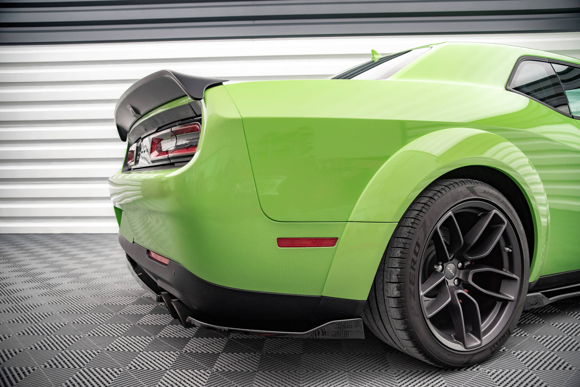 Maxton Design Задние боковые сплиттеры Dodge Challenger SRT Hellcat Widebody Mk3 — изображение 2