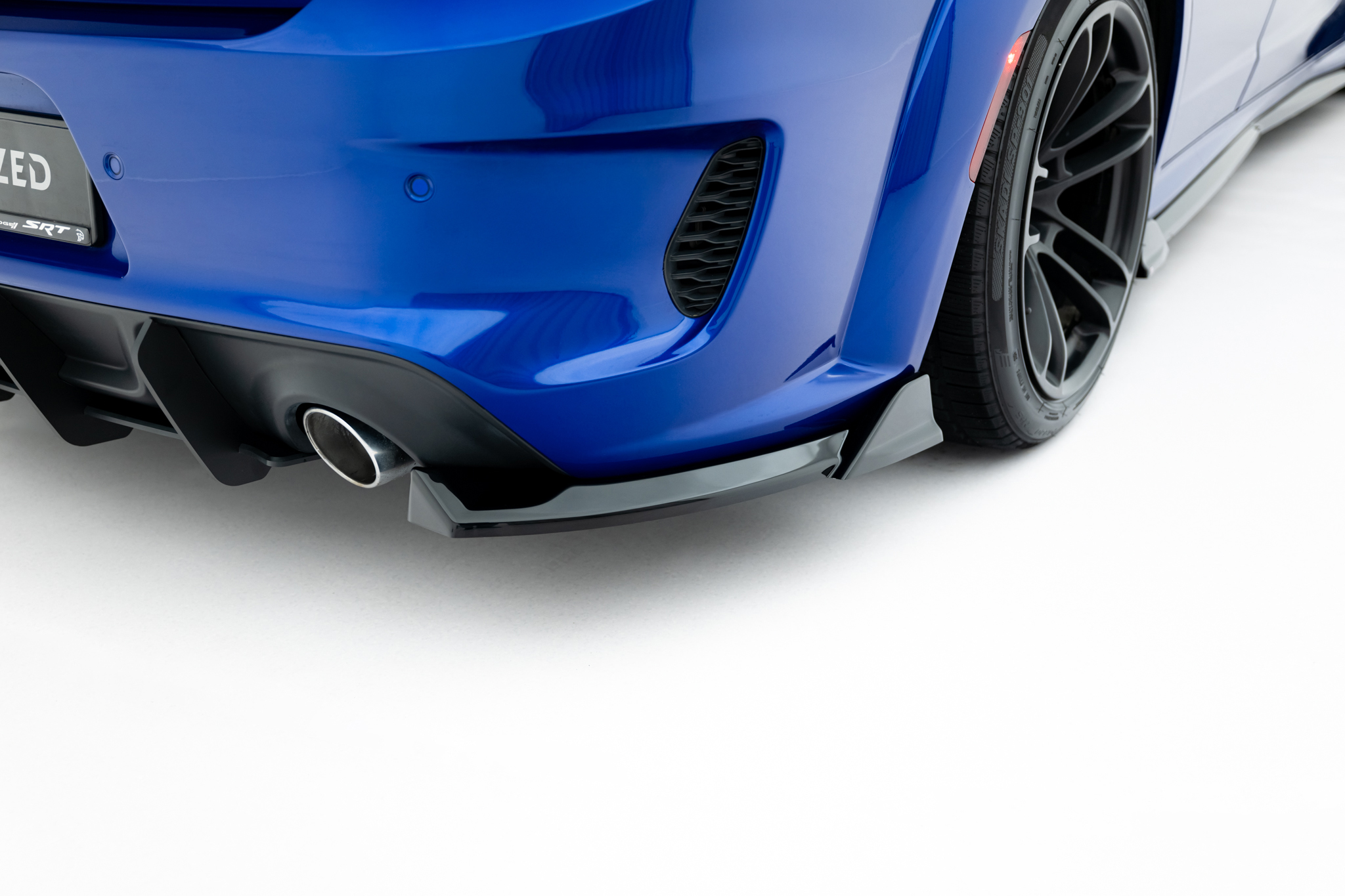 Maxton Design Задние боковые сплиттеры Dodge Charger RT Scat Pack Widebody Mk3 Facelift